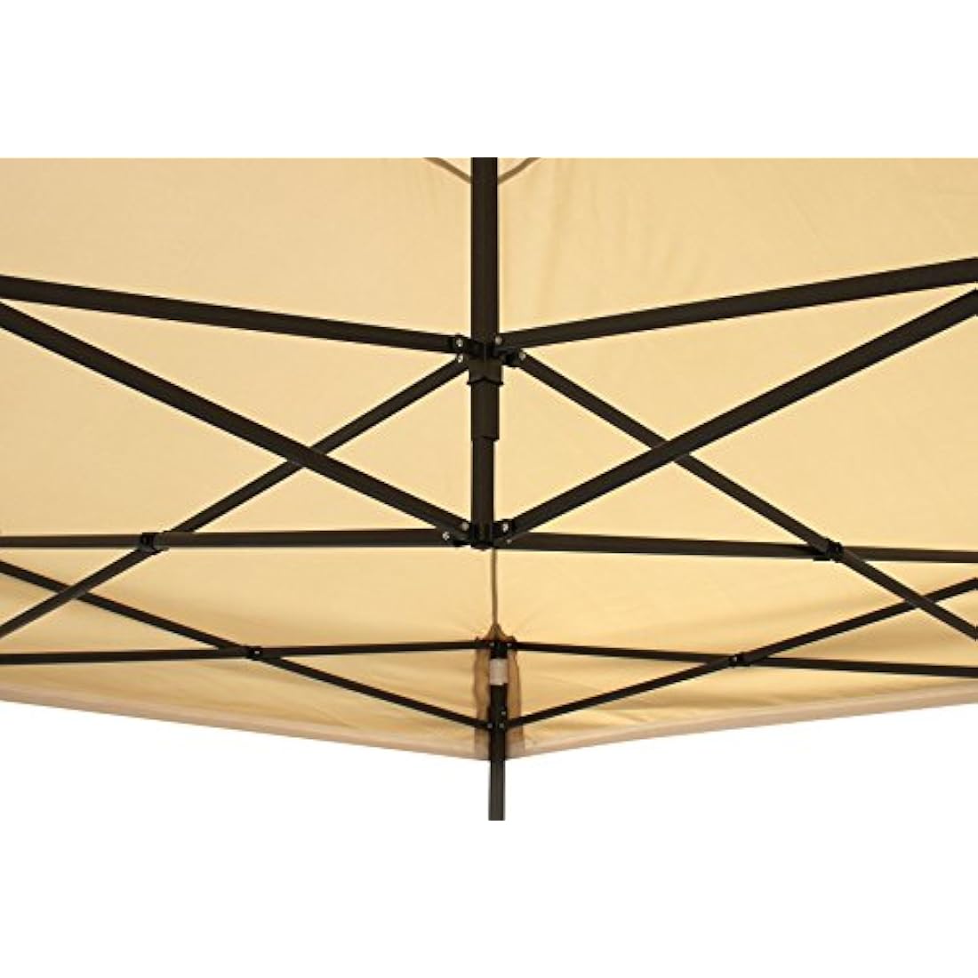 All Seasons Gazebos 2.5x2.5m Heavy Duty Fully Waterproof Pop up Gazebos and 4 Side Walls - Beige