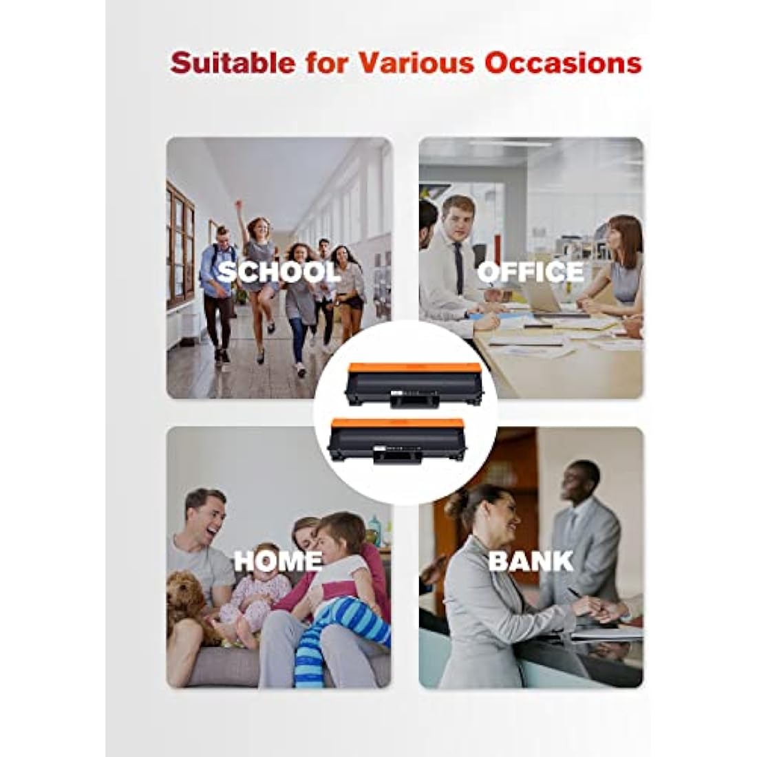 ejet Compatible Toner Cartridge Replacement for Samsung MLT-D111S D111L for Xpress M2026W M2026 M2070W M2070 SL-M2026 SL-M2070 SL-M2026W SL-M2070W M2070FW M2020 M2022 M2020W M2022W (Black, 3-Pack)