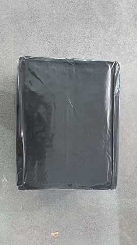 Cekene Large Outdoor Rug Waterproof Black 245x305cm Patio Rugs Reversible RV Camping Mat Lightweight Plastic Portable Outdoor Carpet for Picnic Porch Deck Backyard BBQ Beach