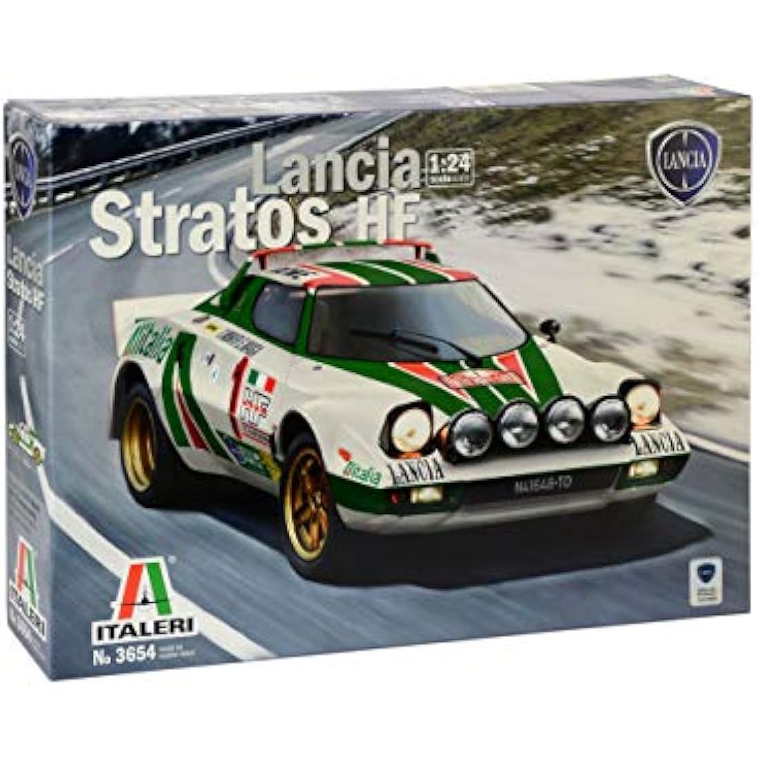 Italeri 3654 1: 24 Lancia Stratos Vehicle
