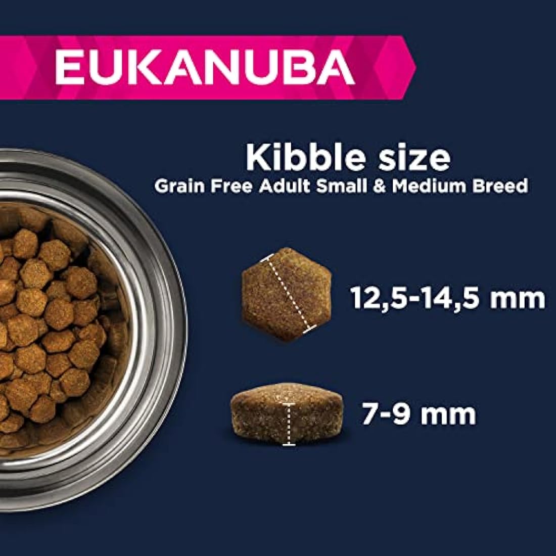 Eukanuba Grain Free Complete Dry Dog Food for Puppy Large and Giant Breeds with Ocean Fish 12 kg