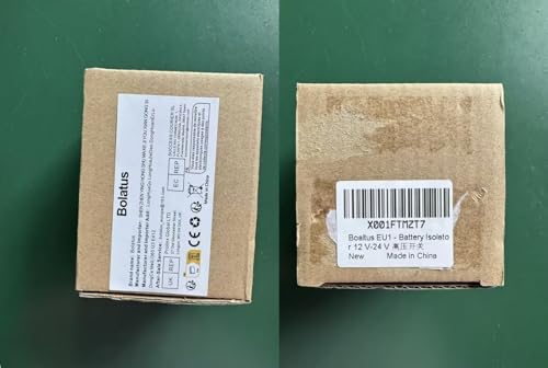 Bolatus Battery Isolator Switch 12V 24V 48V Battery Switch 275A Battery Kill Switch 1-2-Both-OFF Battery Cut Off Switch for Car Truck Boat Yacht Caravan Motorcycle