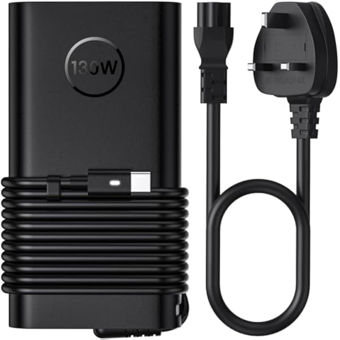 130W USB C Laptop Charger for Dell XPS 9575 9500 9510 9520 9530 9700 9710 9720 9730 Precision 5530 5550 5560 5570 5750 5760 3560 3561 Latitude 5520 5530 5420 7410 7310 7210 9410 9510 9520