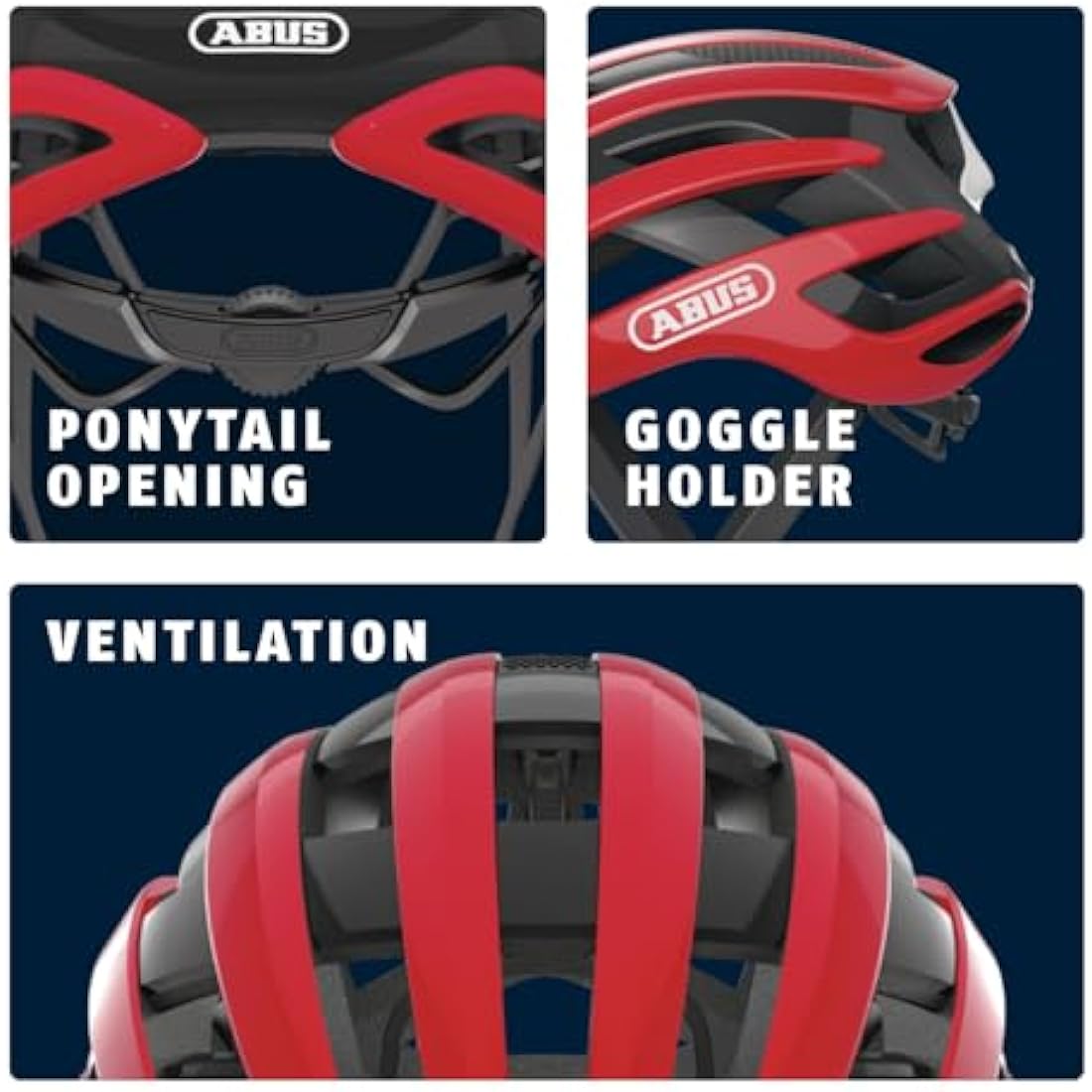 ABUS AirBreaker Racing Bike Helmet - High-End Bike Helmet for Professional Cycling - Unisex, for Men and Women