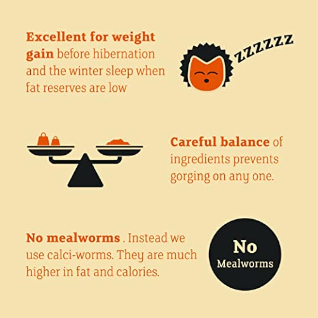 Hedgehog Food Semi Moist 2kg - Jacobi Jayne® I Love Hedgehogs™ - Tasty, Rich and Healthy Nutritious Food for your Garden Adults & Baby Hedgehogs Bones and Teeth