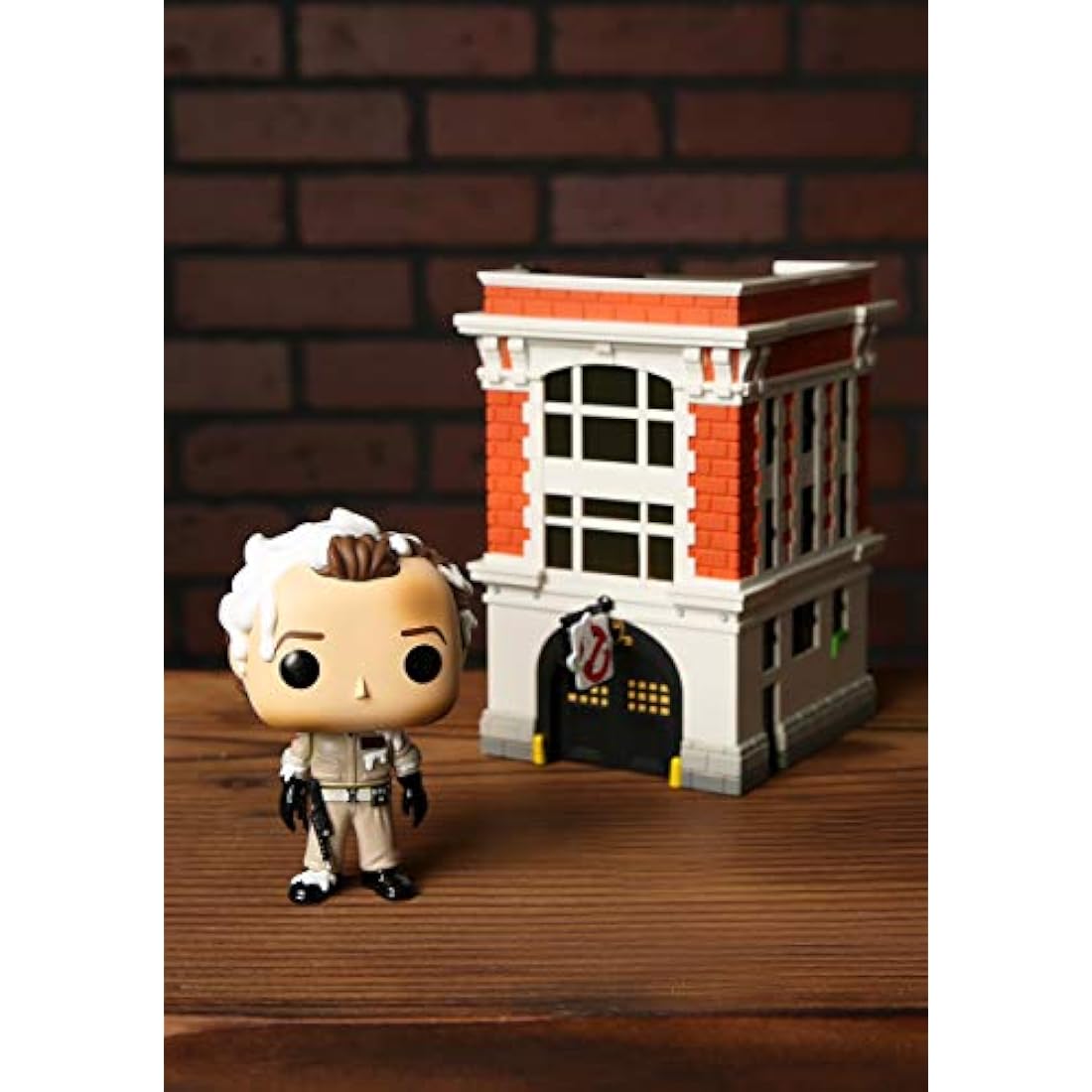 Funko POP! Town: Ghostbusters-Dr. Peter Venkman With House - Collectable Vinyl Figure - Gift Idea - Official Merchandise - Toys for Kids & Adults - Movies Fans - Model Figure for Collectors