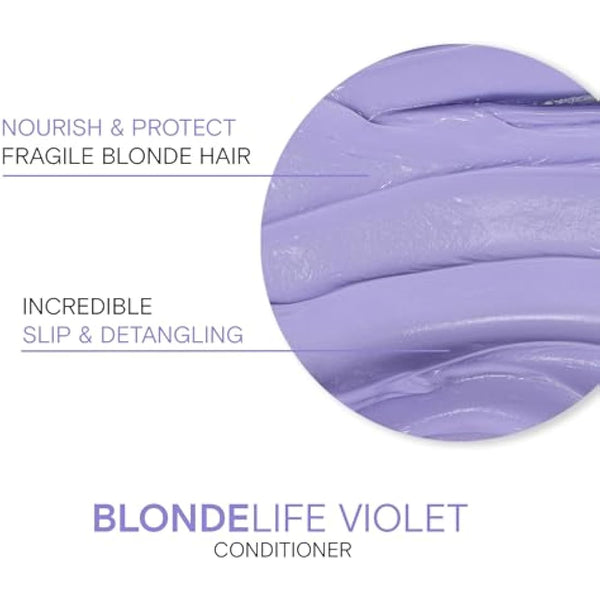 Joico Blonde Life by Violet Conditioner 1000ml, (Pack of 1)