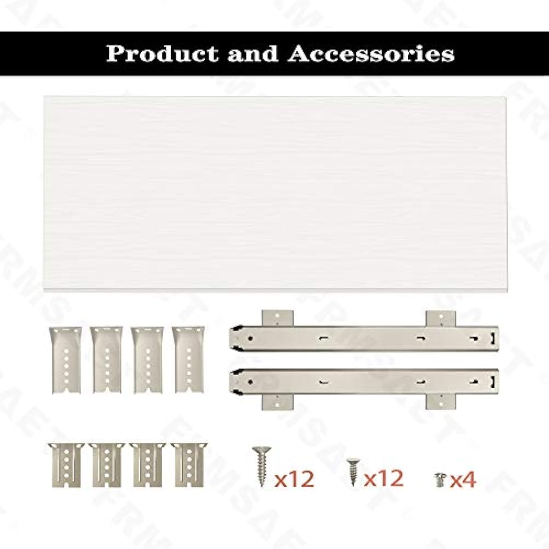 FRMSAET Furniture Accessories Office Product Suits Hardware 20/24/30 inches Keyboard Drawer Tray Wood Holder Under Desk Adjustable Height Platform. (30 inches, White)