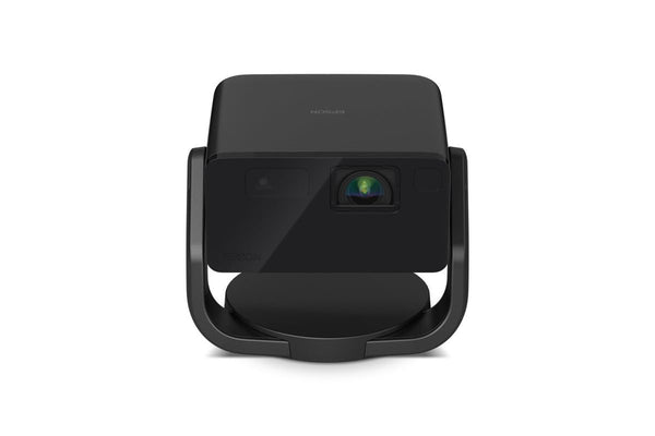 Epson EF-22N Mini Smart 3LCD Projector with Pan & Tilt Stand, Full HD,1000 Lumens,150 Inch Display with HDR, Google TV, Dolby Atmos Sound, Gaming & Home Cinema Laser Projector - Metallic Midnight Blue