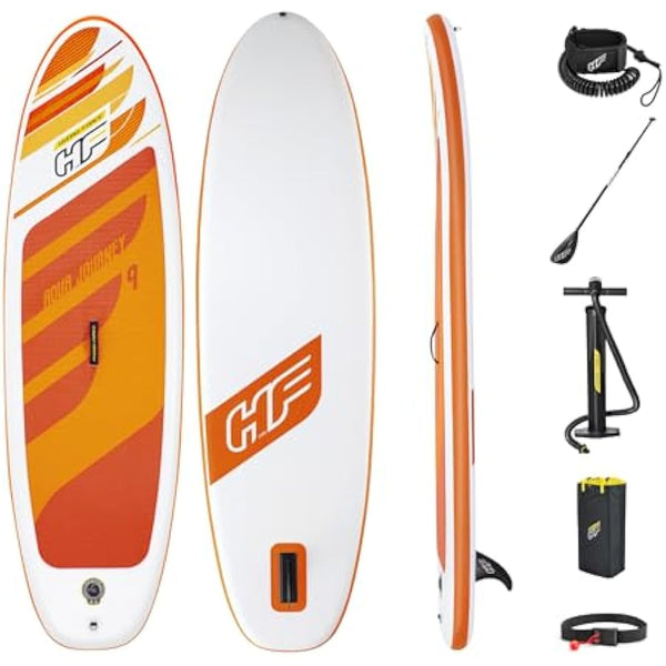 Hydro-Force SUP, Inflatable Stand Up Paddle Board, Complete Set, Multiple Styles, Sizes, 9FT, 10FT, 10’2FT