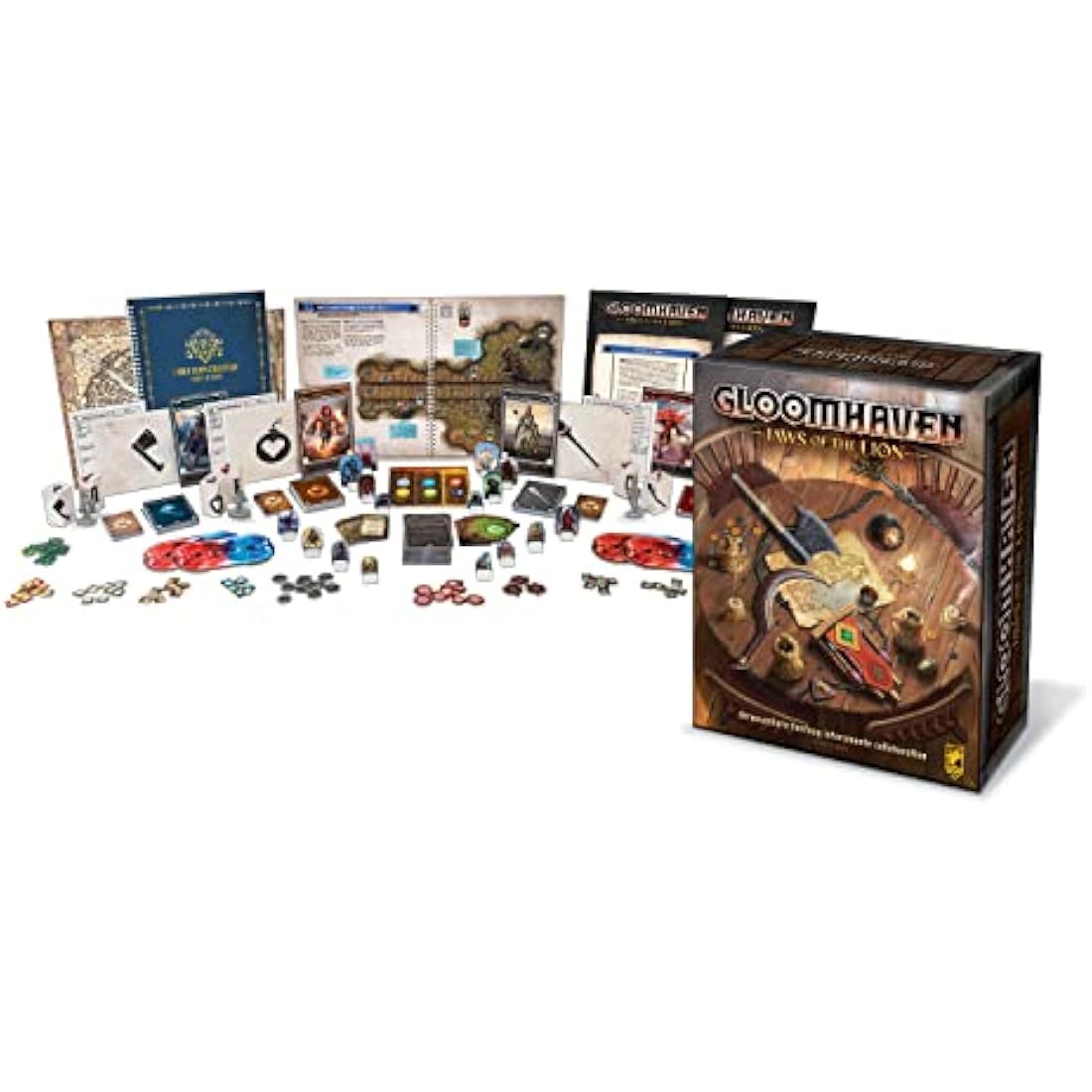 Asmodee - Gloomhaven Second Edition: Jaws of the Lion - Board Game, 1-4 Players, Italian Edition