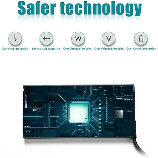 200W AC Charger Fit for HP Omen 15 16 17 15t 17t Victus 15 16 16t Envy Pavilion 15 16 17 Inch ZBook 15 15v 17 Power, Fury, Create, Firefly, ZBook Studio x360 G3 G4 G5 G6 G7 G8 G9 G10 G11 Gaming Laptop