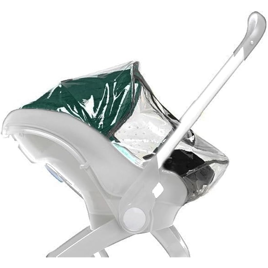 Cysocool Baby Car Seat Stroller Rain Cover Compatible with Doona Stroller Car seat, Waterproof Stroller Weather Shield with Easy Access Zipper, Baby Carrier Cover Rain Shield Car Seat Accessory