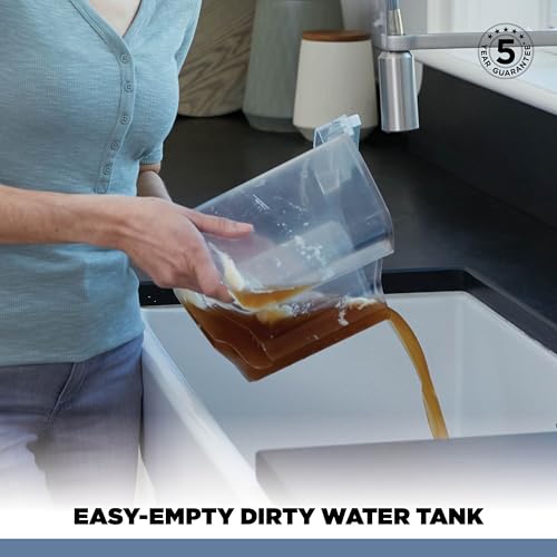 Shark CarpetXpert HairPro Pet Carpet Cleaner with Anti-Clog, Anti-Clump, Anti-Tangle, Removes Stains & Odours from Carpets & Rugs, Includes Deep Clean Pet Formula, 1000W, EX220UK