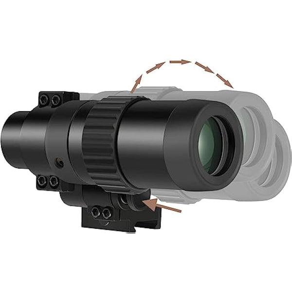 Feyachi M36 1.5X - 5X Red Dot Sight Optics Magnifier