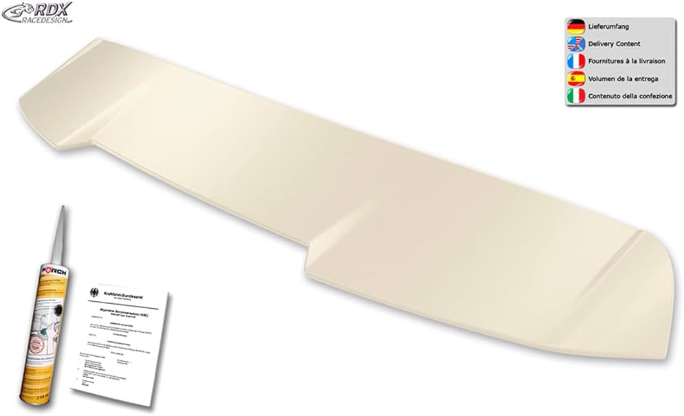 RDX Racedesign Roof spoiler compatible with Audi A4 Avant (B8) 2008-2015 (PUR-IHS)