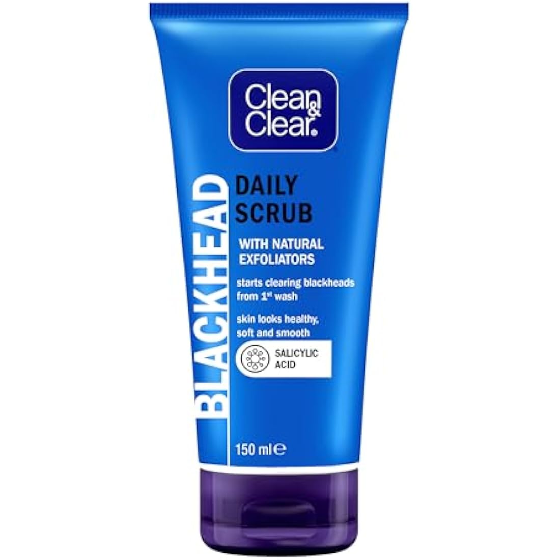 Clean & Clear Blackhead Clearing Daily Scrub, 150 ml