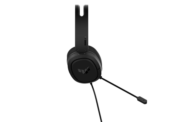 ASUS TUF Gaming H1 Wired Headset (Discord Certified Mic, 7.1 Surround Sound, 40mm Drivers, 3.5mm, Lightweight, For PC, Switch, PS4, PS5, XBOX One, XBOX Series X | S, and Mobile Devices)- Black