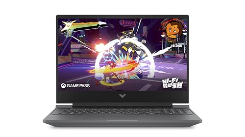HP Victus 15.6" Gaming Laptop, AMD Ryzen 5-8645HS, 8 GB RAM, 512 GB SSD, NVIDIA GeForce RTX 2050 Graphics, FHD IPS Display, Up to 6 hrs 15 battery, Win 11, Mica Silver, 15-fb2002sa