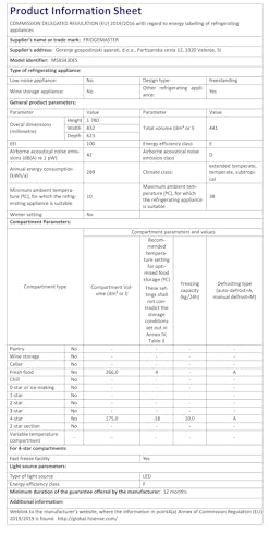 Fridgemaster MS83430EB Freestanding Slim American Side by side Door Fridge Freezer 441L, Total No Frost, Inverter compressor, Black, 83.2x178.0cm, Energy Rating E