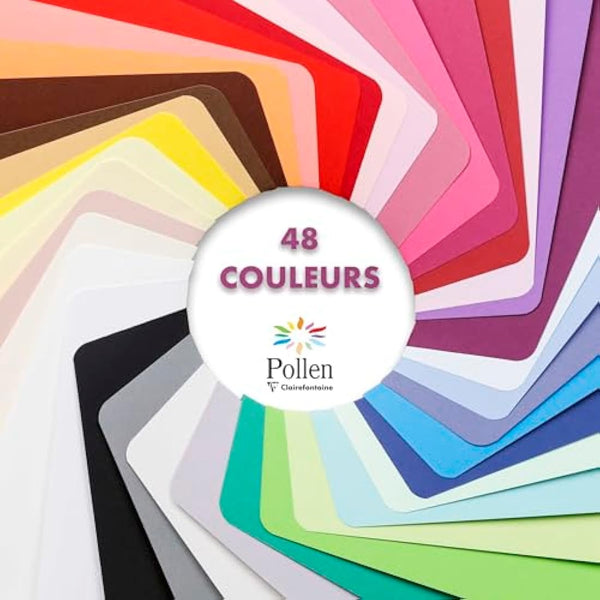 Clairefontaine Pollen Bulk Packed Envelopes, 200 - C5 Sized, 120gsm, Inkjet & Laser Compatible, Self-Adhesive - Ivory