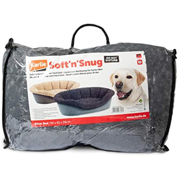 Karlie Flamingo Pet Bed, Cuddly, for Domus Pet Basket