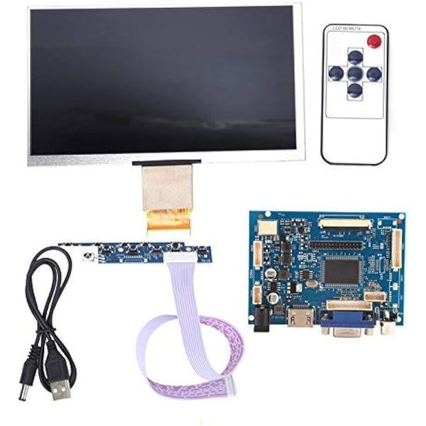 Hilitand TFT LCD Display HDMI VGA Monitor Screen Kit 7 Inch 1024 * 600 Compatible 3/2