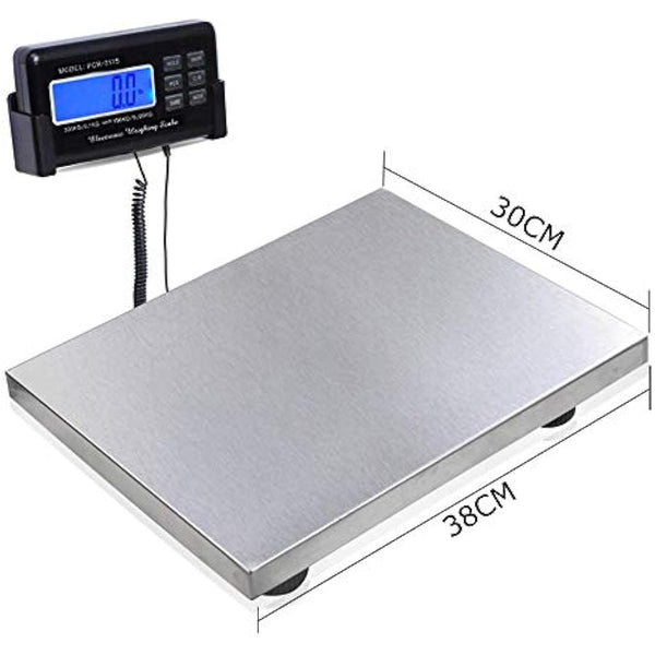 Heavy Duty Digital 300kg Capacity Platform Scale Warehouse Postal Parcel Weighing