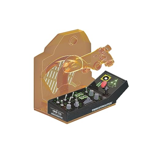 Thrustmaster Viper TQS Mission Pack for PC, Metal Throttle Quadrant System, Throttle and Control Panel Included, Hall Effect Precision, 64 Action Buttons, 6 Axes, Licensed by the U.S. Air Force