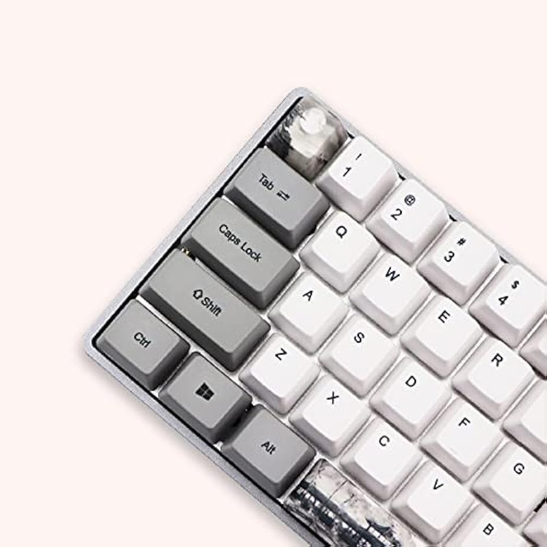 Vbestlife Mechanical Keyboard Keycaps, 73Pcs PBT OEM Profile Sublimation Keycaps with Chinese Ink Pattern, for Mechanical Keyboard(Ink-Pattern)