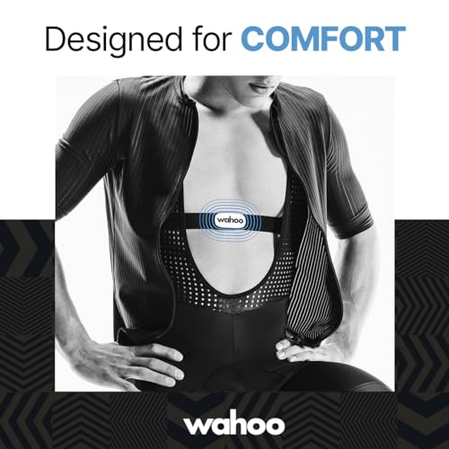 WAHOO TRACKR Heart Rate Monitor, White