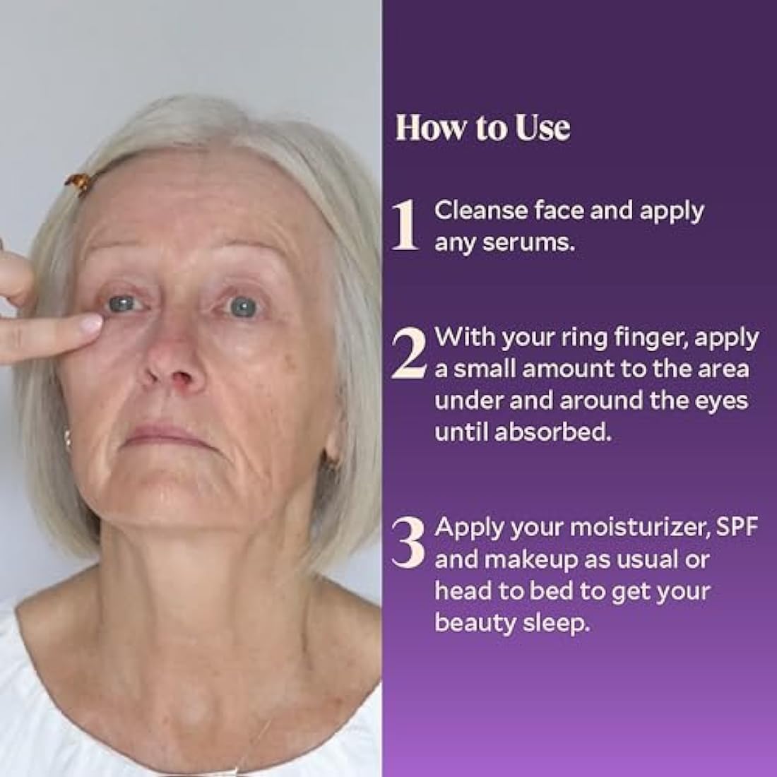 Fièra Bakuchiol Firming Eye Cream - Designed For Mature Skin - For Wrinkles, Anti Aging, and Dark Spots - 15 ML / 0.5 FL. OZ.