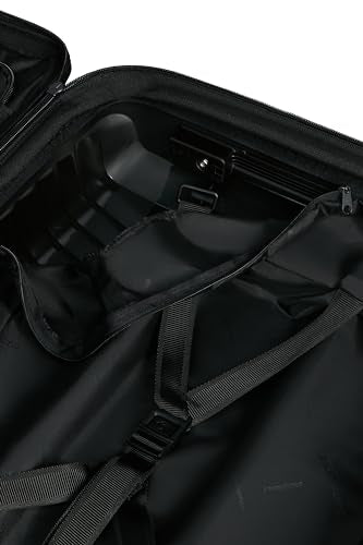 Samsonite Intuo - Spinner M, Expandable Suitcase, 69 cm, 79/87 l, Black (Black)