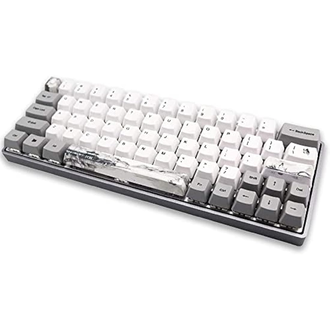 Vbestlife Mechanical Keyboard Keycaps, 73Pcs PBT OEM Profile Sublimation Keycaps with Chinese Ink Pattern, for Mechanical Keyboard(Ink-Pattern)