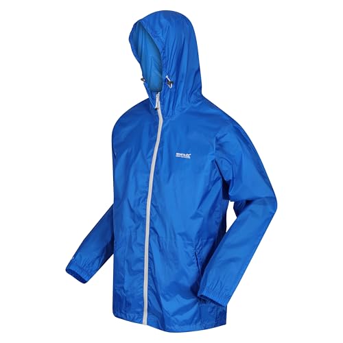Regatta Mens Waterproof Pack-it III Jacket Breathable Lightweight Windproof Stuff Sack