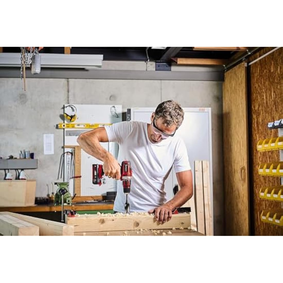 Einhell Drilling Driver Te-Cd 18/40 Li-Solo Power X-Change (Lithium-Ion (Li-Ion, 18 V, Maximum Torque 40 Nm on 21 Levels, Softgrip, Without Battery and Charger)