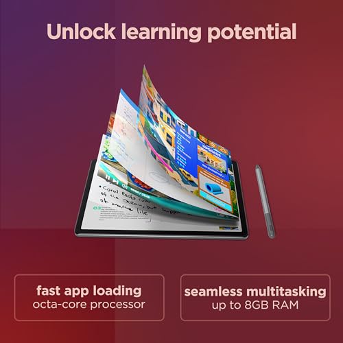 Lenovo Tab M9 Android tablet | 9-inch HD | 32GB | Clear Case + Film | WiFi | 3GB RAM | Arctic Grey | Designed for portable entertainment