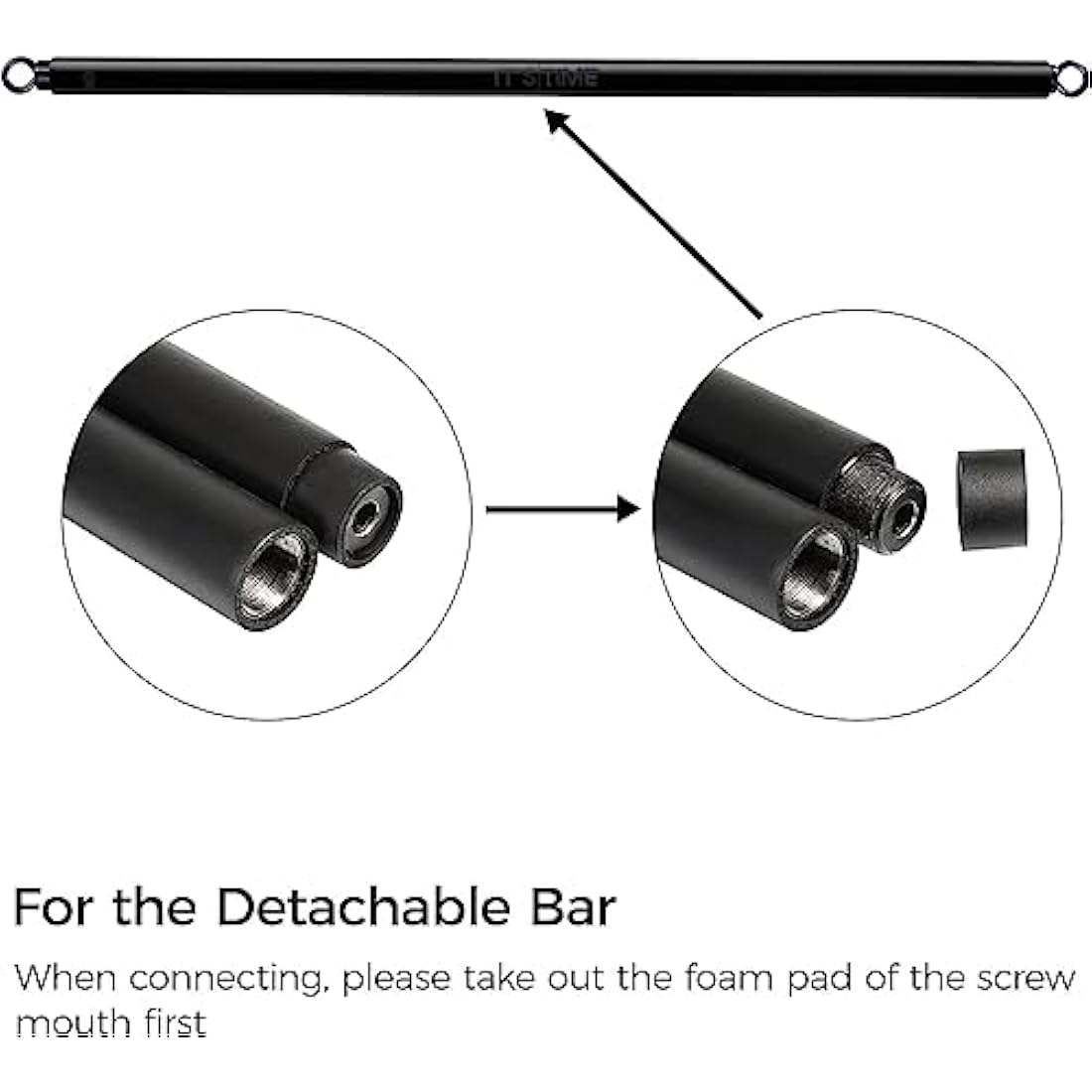 INNSTAR Portable Home Gym Set with Workout Bar, Bench Press Set, Squat Resistance Band, Door Anchor and More-Full Body Workout Equipment to Build Muscle and Shape Body