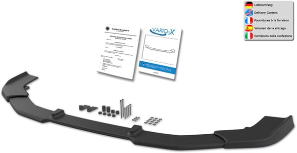 RDX Racedesign Front spoiler Vario-X compatible with Mazda 6 (GJ/GL) 2018- (PU)