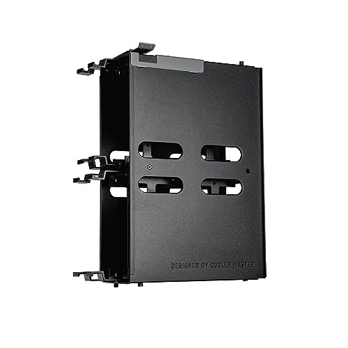 Cooler Master HAF 700 PC Case - Full-Tower, E-ATX Compatible, 5 x Pre-Installed Fans, Rotatable Radiator Bracket, TG Side Panel, Tool-Free Design, ARGB Controller Included