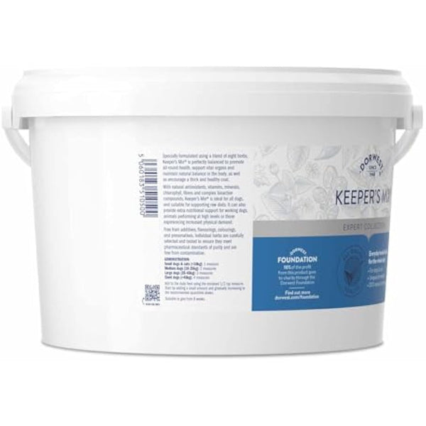 Dorwest Keeper’s Mix, 1kg, Herbal Health Supplement for Dogs and Cats, Natural Herbs, Vitamins, and Minerals – for Healthier Happier Pets