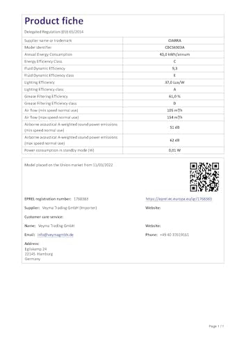 CIARRA 60cm Visor Cooker Hood Undercabinet Hoods Stainless Steel Wall Mounted Kitchen Extractor Fan Model CBCS6903