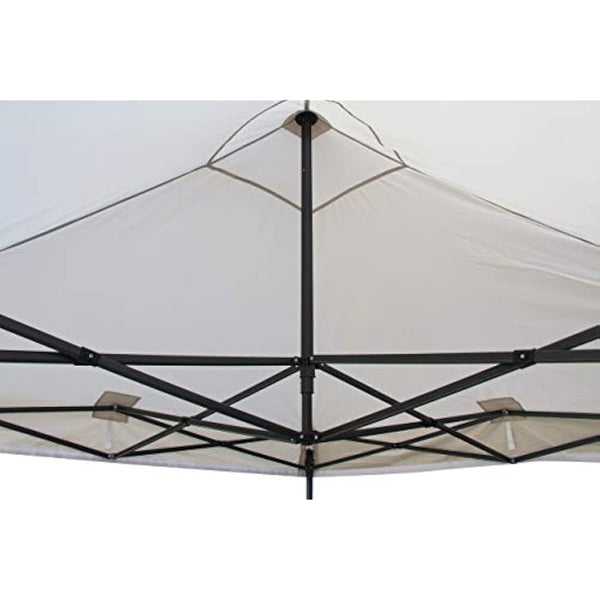 All Seasons Gazebos 2.5x2.5m Pop Up | Heavy Duty, Fully Waterproof Gazebo, High-Grade Materials (Beige)