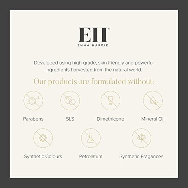 Emma Hardie 5pcs Amazing Travel Kit: 30ml Moringa Cleansing Balm, 50ml Moringa Luxury Bath & Shower oil, 50ml Moringa Luxury Body Butter, 20ml Moisture Boost Vit C Cream, 5ml Brilliance Facial Oil