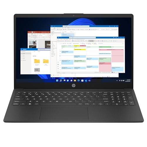 HP 15.6" Laptop | AMD Ryzen 3 7320U Processor | 8 GB RAM | 256 GB SSD | AMD Radeon Graphics | FHD Display | Up to 11hrs 15 mins battery | Win 11 | Dual Speakers | Jet Black | 15-fc0038sa