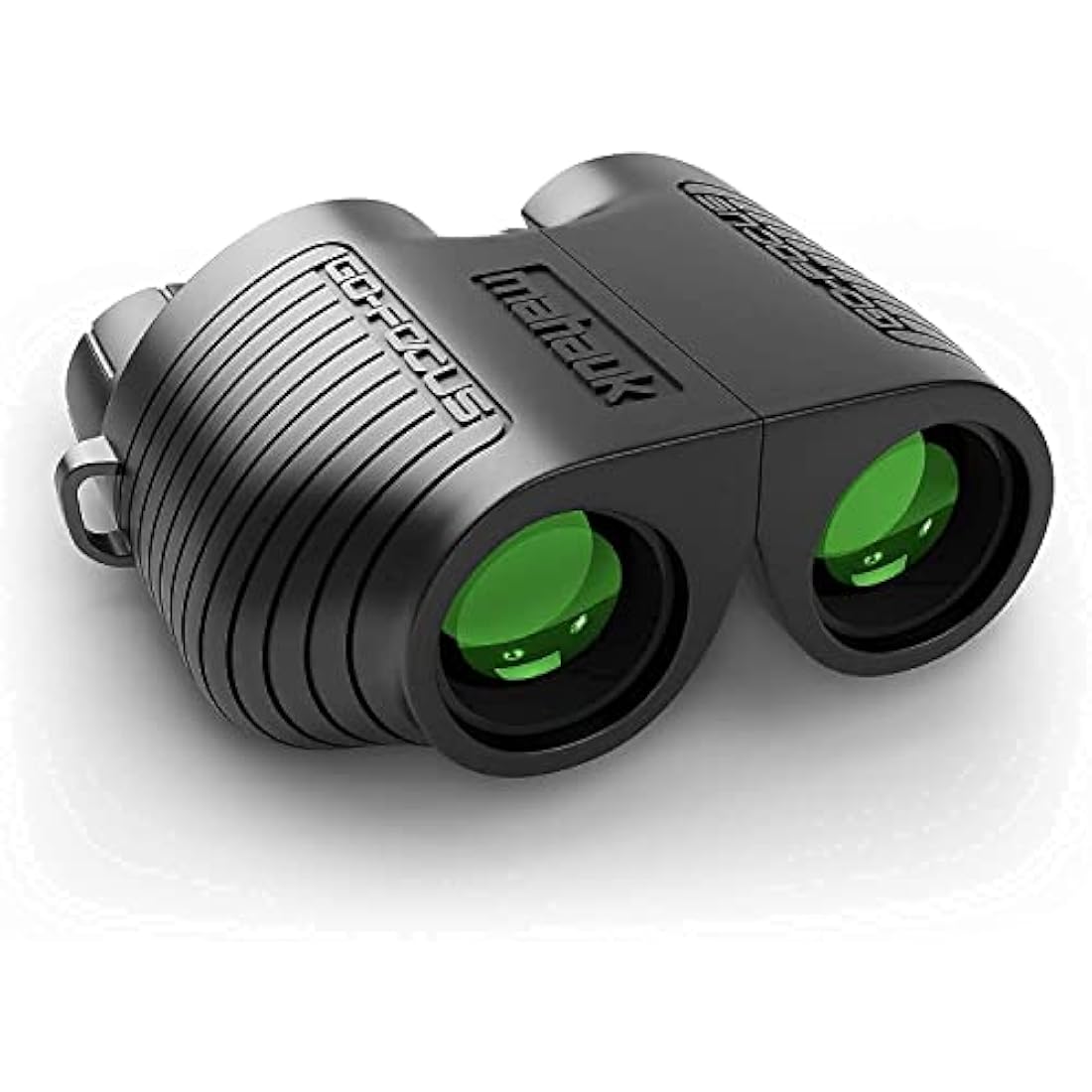Compact Binoculars for Adults Bird Watching & Stargazing | 10x25 BAK4 Prism | Adjustable Durable Lightweight & Waterproof | Carry Case & Neck Strap | Mahauk Go-Focus Binoculars