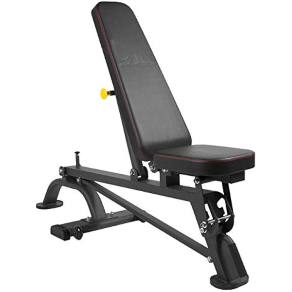 JLL® B200 Adjustable Weight Bench, Multiple levels of incline, Heavy-duty frame suitable for weight lifting exercises, Full body workouts, Home gym use