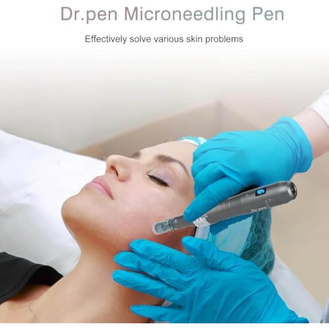 Dr.pen M8/M7S Cartridges 16 Pins, 10Pcs Dr.pen Replacement Cartridges for Microneedling Pen M8/M7S Model, Authentic Disposable Microneedling Cartridges (16 Pins, 10Pcs)