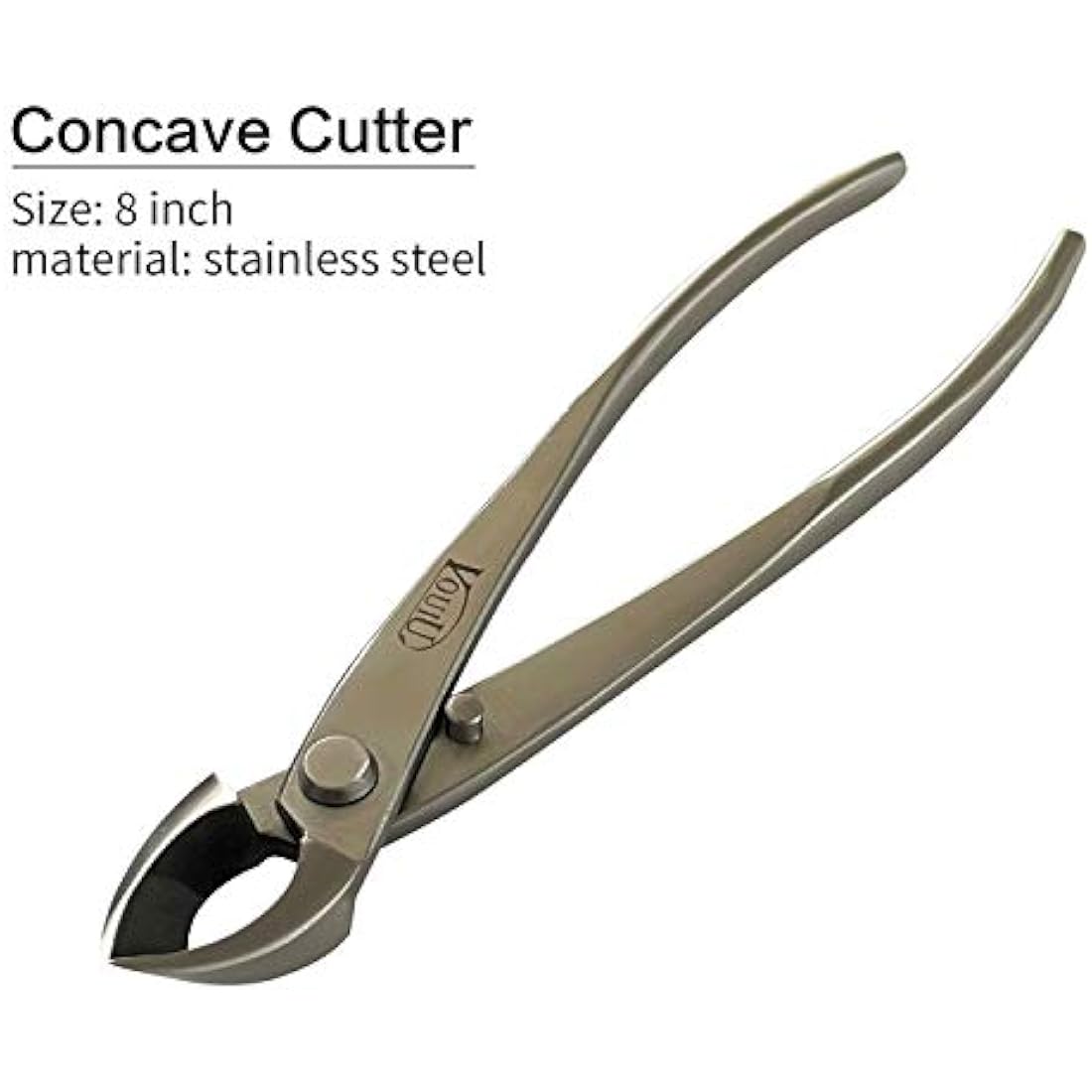 vouiu 6-Piece Bonsai Tool Set,Knob Cutter,Trunk Splitter,Concave Cutter,Wire Cutter,Jin Pliers,Bonsai Scissors