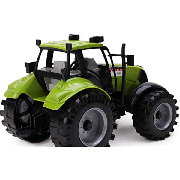 Toyland Farm Tractor Friction with Opening Hood - Available in Pink, Red and Green